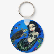 Sea Turtle Mermaid keychains