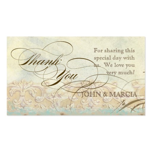 Sea Turtle Modern Coastal Ocean Beach Swirls Style Business Cards (back side)