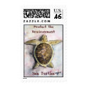 sea_turtle_painting, Protect the Environment, S... postage