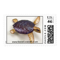 Sea Turtle Postage postage by GoneCoastal Sea Turtle Postage postage