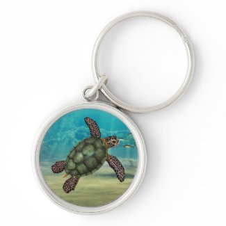 Sea Turtle Premium Keychain