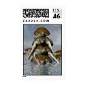 Sea Turtle Pyramid- Turtles, sea, animals postage by LCWeber Sea Turtle Pyramid- Turtles, sea, animals postage