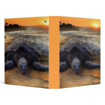 Sea Turtle Sunset Binder