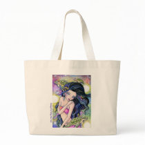 Sea turtles Mermaid -Flow Followers- Tote Bag