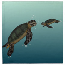 Sea Turtles Napkins