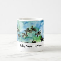 sea_turtles_painting, Baby Sea Turtles mugs