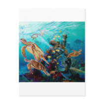 Sea Turtles postcards by VathauerStudio Sea Turtles postcards