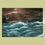 Sea View 256 Greeting Card cards