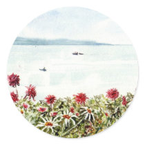 'Sea View' Sticker by picklelillysdad 'Sea View' Sticker