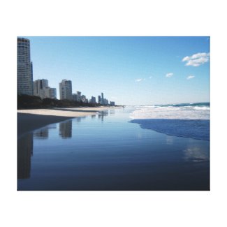 Sea View Wrapped Canvas