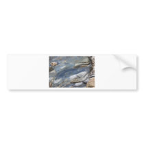 Sea-washed rocks bumper stickers