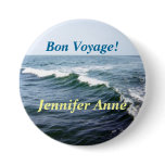 Sea Water Bon Voyage Name Button Sea Water Bon Voyage Name Button