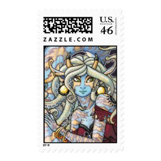 Sea witch postage stamps stamp