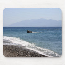 Sea with stones mousepads