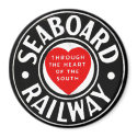 Seaboard Air Line Railway Heart Logo magnets