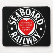 Seaboard Air Line Railway Heart Logo mousepads