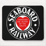 Seaboard Air Line Railway Heart Logo Mouse Pads