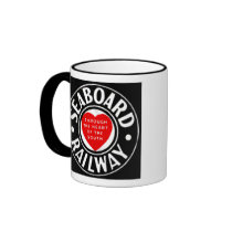 Seaboard Air Line Railway Heart Logo mugs