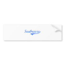 Seabreeze Massachusetts Classic Design Bumper Stickers