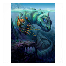Seacreature posters by Lefrogzle Seacreature posters