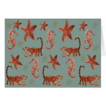 Seacreatures Greeting Card