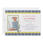 Seafaring Enthusiast Photo Invitation