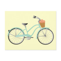 Seafoam Green Bike postcards by trennea Seafoam Green Bike postcards