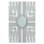 Seafoam Ripple Custom Stationery