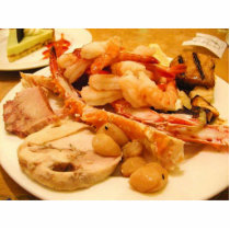 Seafood Crabs Legs Shrimp Food photo sculptures by lifesphere Seafood Crabs Legs Shrimp Food photo sculptures