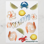 Seafood! Custom Flyer