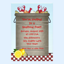Seafood Party invitations