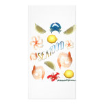 Seafood! Photo Card Template