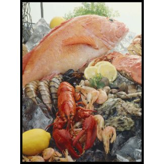 Seafood stamp