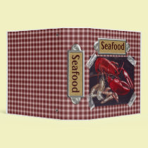 Seafood Recipes binders