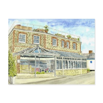 'Seafood Restaurant (Padstow)' Postcard by picklelillysdad