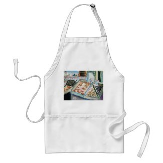 Seafood Sale Apron (Pike Place Market Seattle) apron