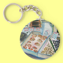 Seafood Sale Keychain (Pike Place Seattle) keychains