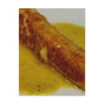 Seafood Sausages With Saffron Sauce postcards