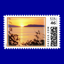 Seaforth Sunset Midsummer's Eve postage