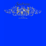 SeaFurys Crest Ladies T-Shirt Design on Back