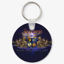 SeaFurys Shield (Blue) Keychain by SeaFurys SeaFurys Shield (Blue) Keychain