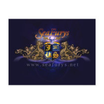 SeaFurys Shield (Blue) Postcard