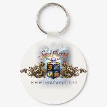 SeaFurys Shield (White) Keychain by SeaFurys SeaFurys Shield (White) Keychain