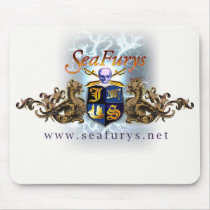 SeaFurys Shield (White) Mousepad by SeaFurys SeaFurys Shield (White) Mousepad