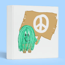 seagreen white peace binders