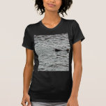 Seagull And Seal In Water T Shirts
