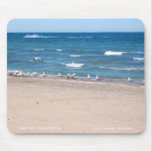 Seagull Beach Mouse Pad