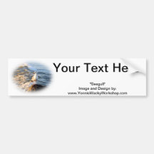Seagull Bumper Sticker