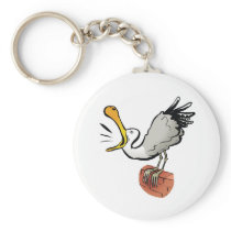 Seagull chatting keychains