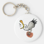 Seagull chatting keychains